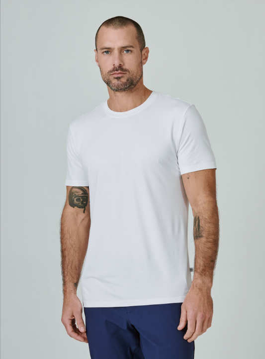 7 Diamonds Core Crew Neck Tee White