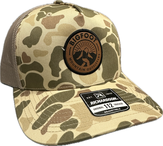 BMO Mesh Hat - Harvest Duck Camo - Tan