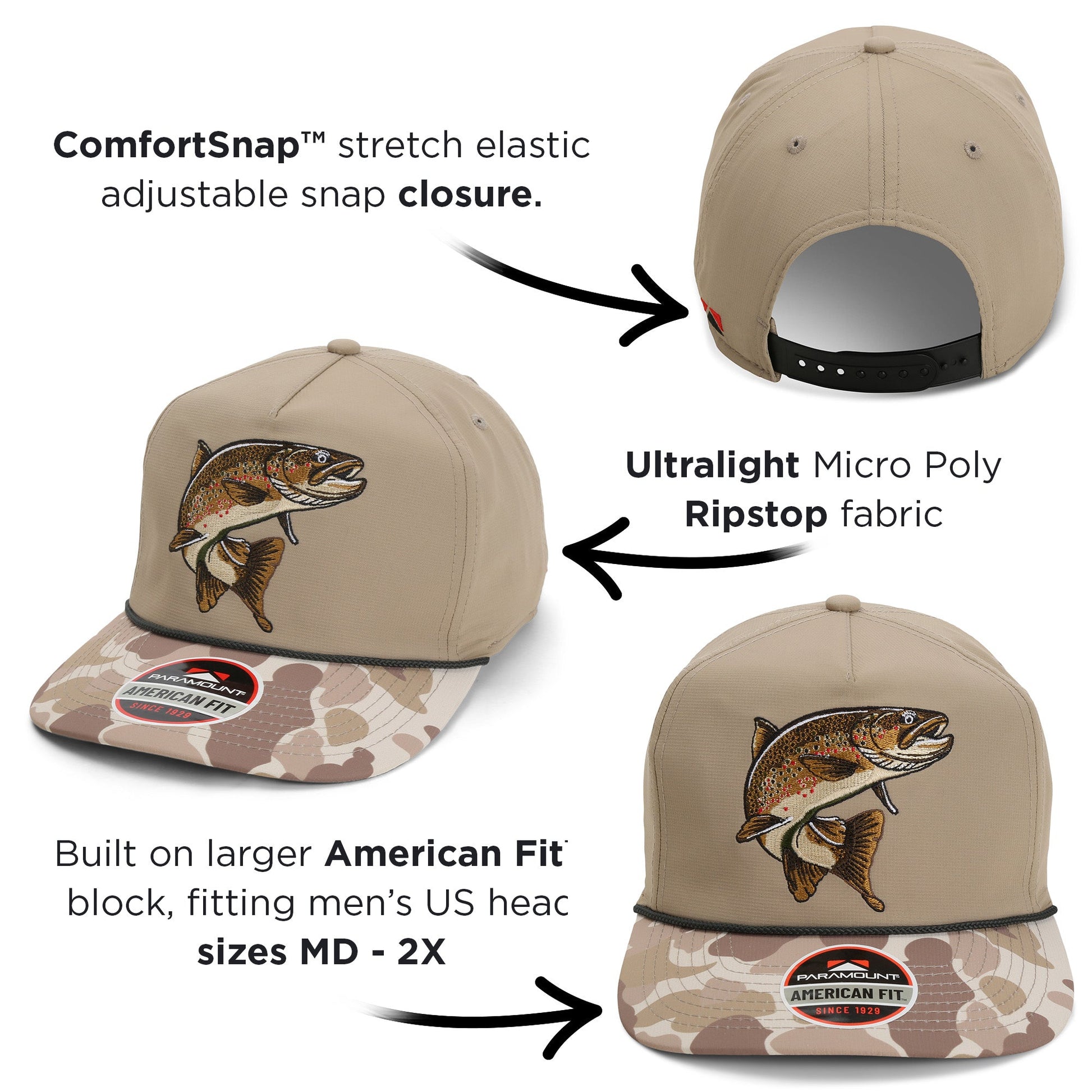 BROWN TROUT HAT