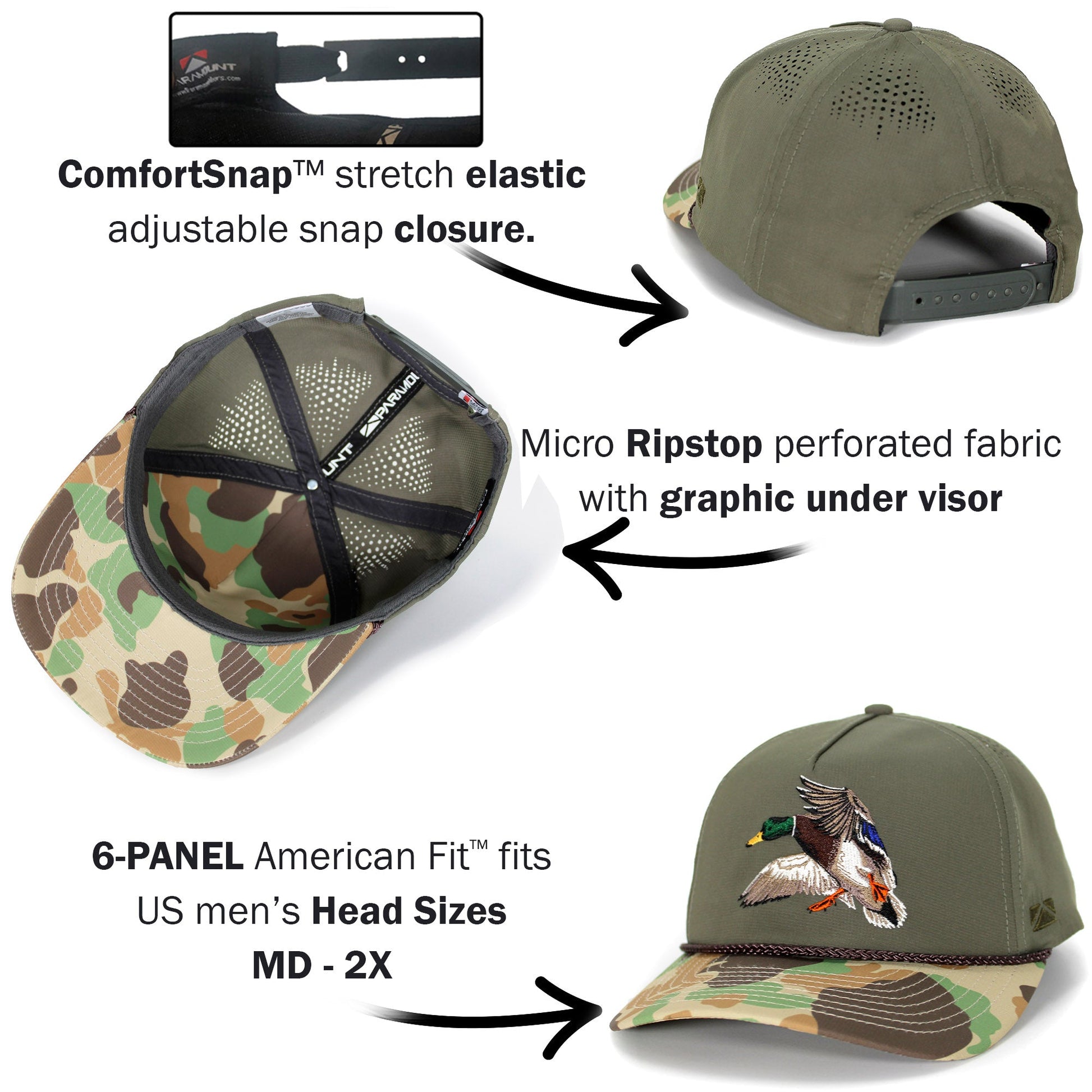 Camo Mallard Hat