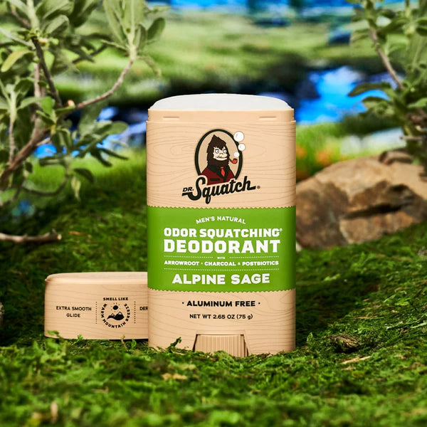 Dr. Squatch Alpine Sage Deodorant – Bigfoot Mountain Outfitters