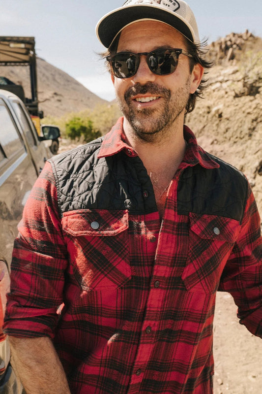 Howler Bros Quintana Flannel Big Barrett Plaid