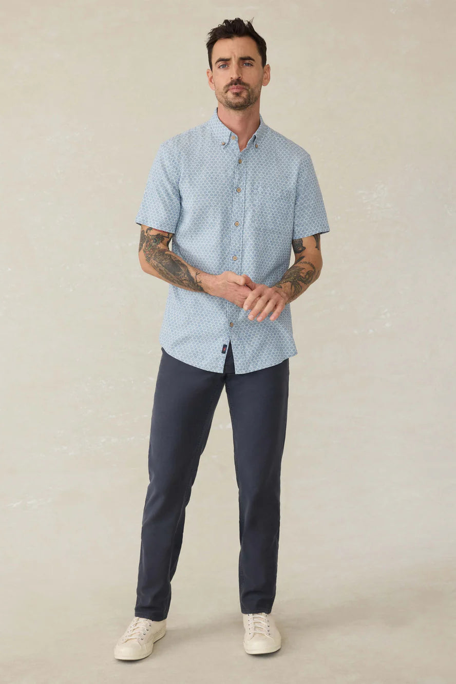 Faherty S/S Breeze Shirt