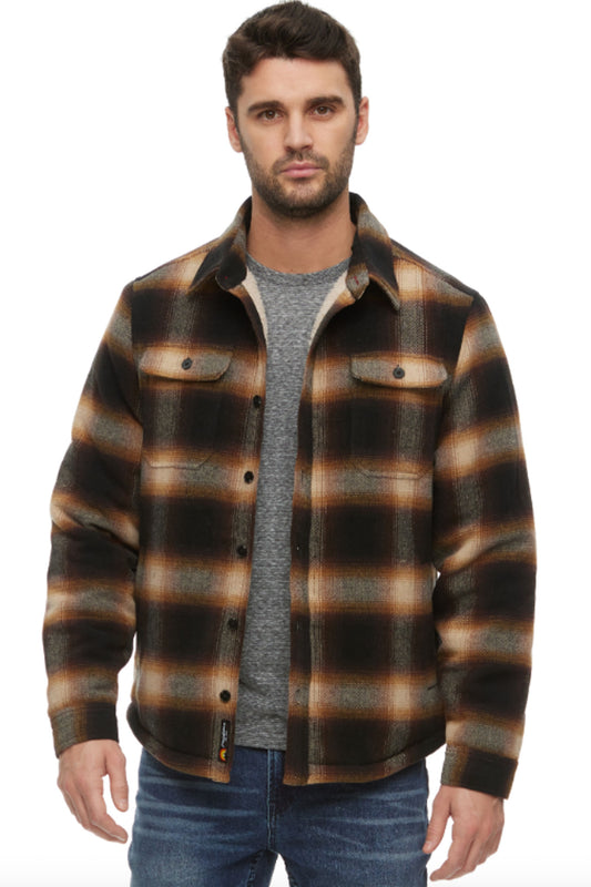 Harmon Sherpa Lined Shirt Jacket