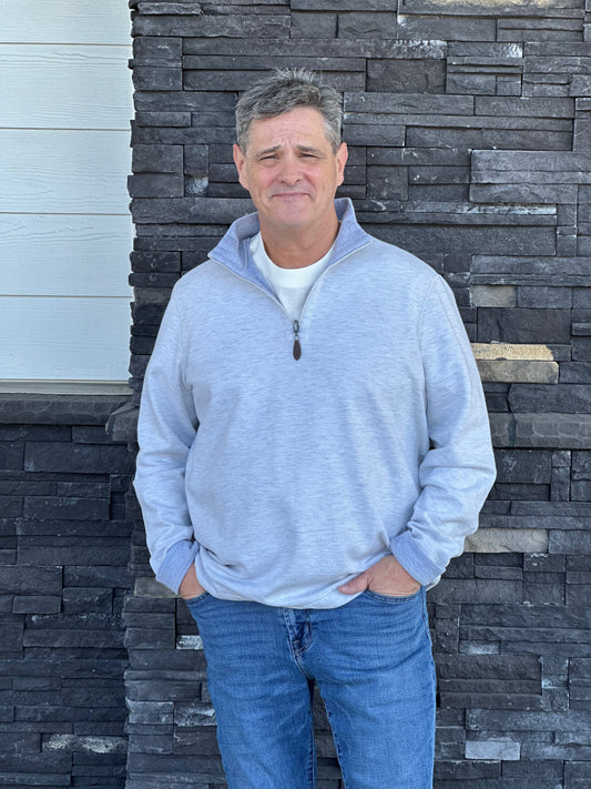 Reversible Solid 1/4 Zip