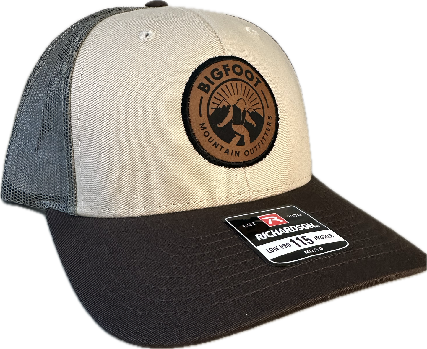 BMO Mesh Hat - Loden/Tan