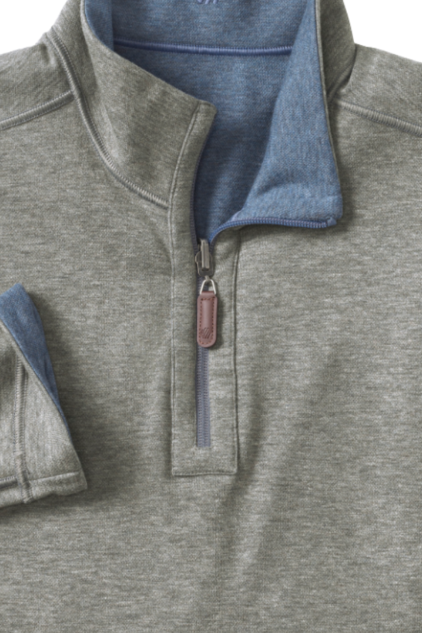 Icon Reversible Solid Quarter-Zip