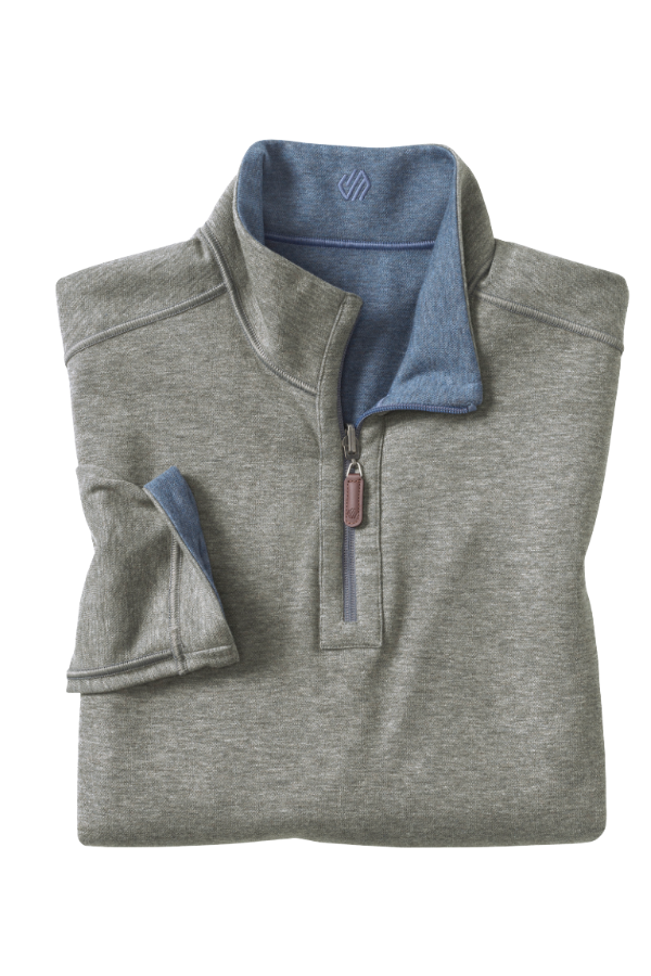 Icon Reversible Solid Quarter-Zip