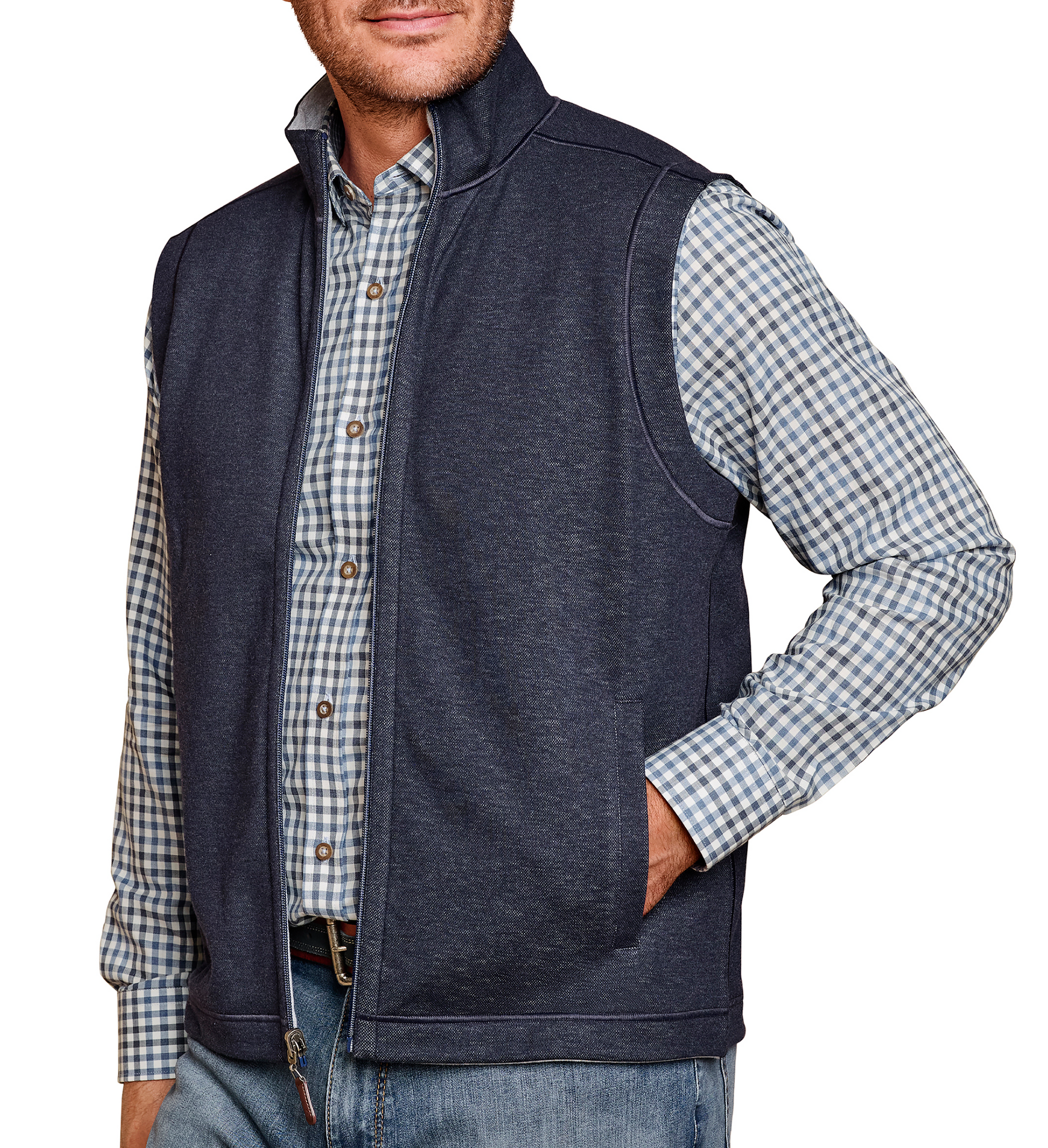 Johnston and murphy icon reversible vest