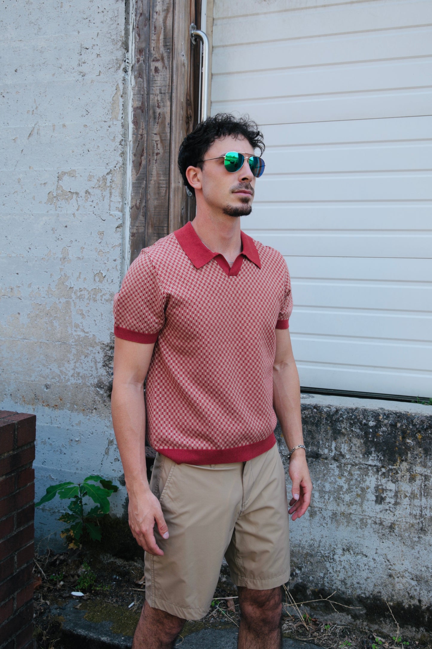 Johnny Collar Sweater Polo