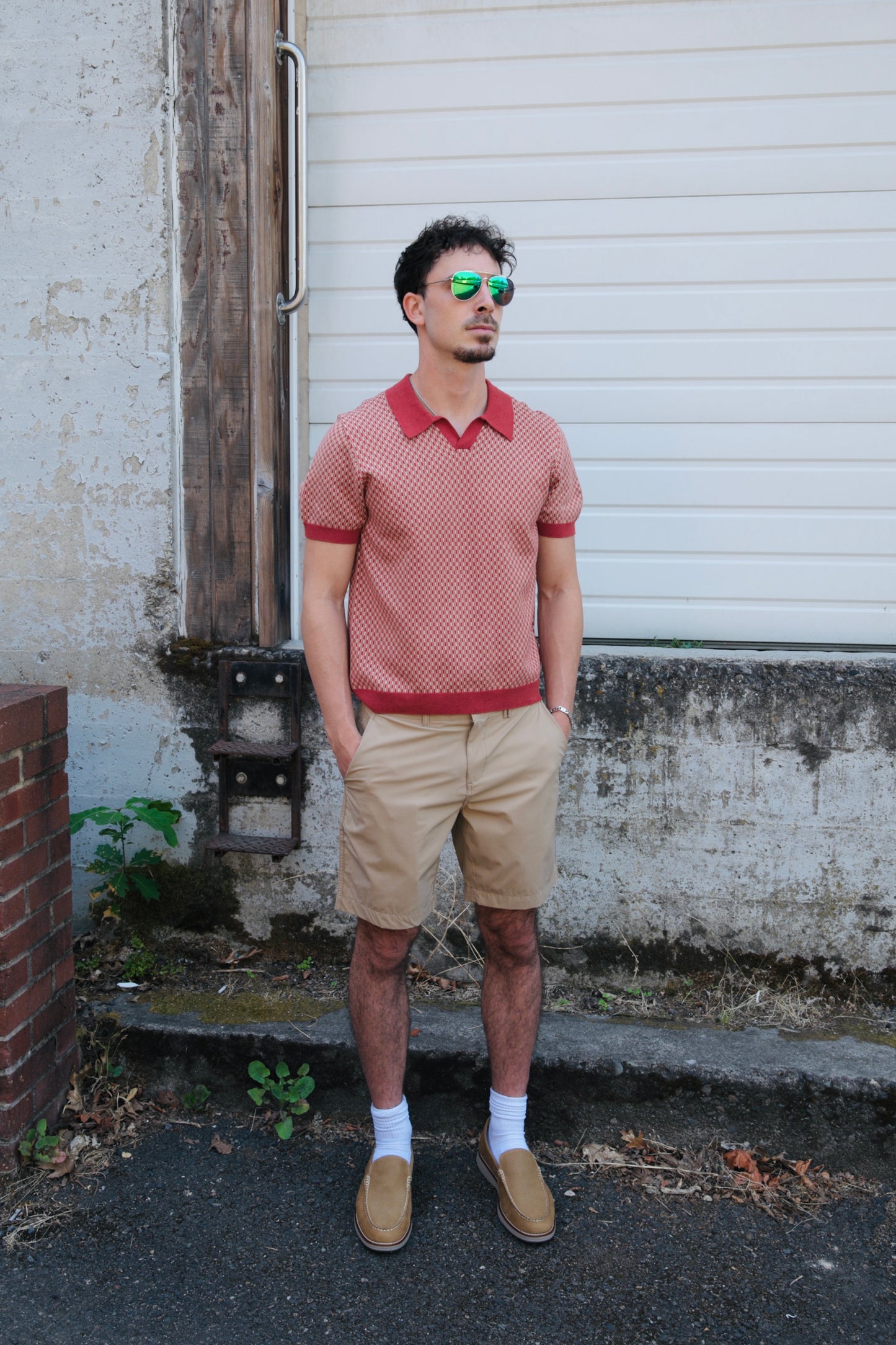 Johnny Collar Sweater Polo