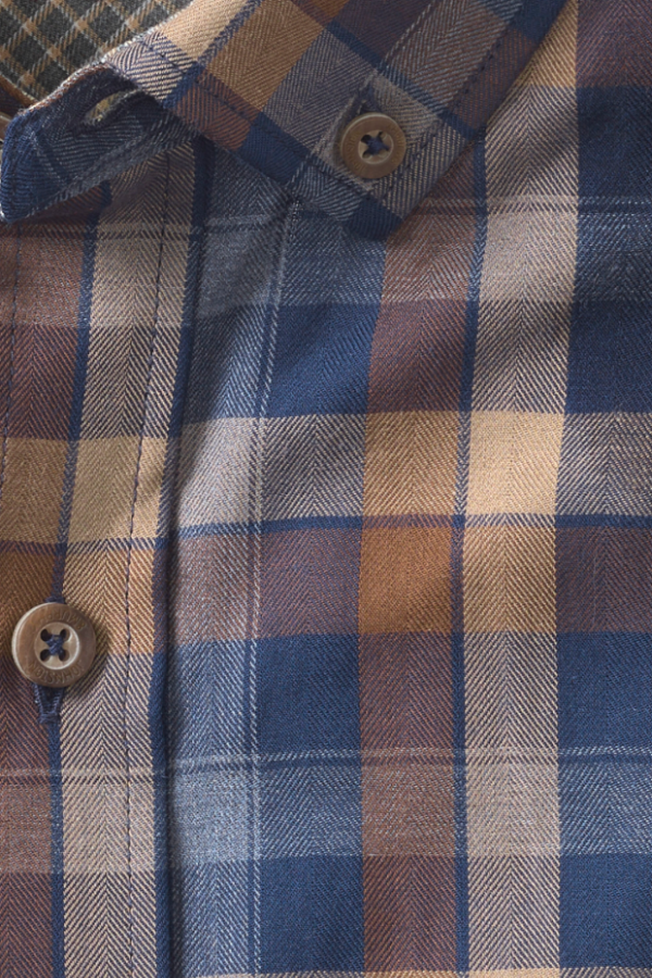 Heathered Woven Shirt