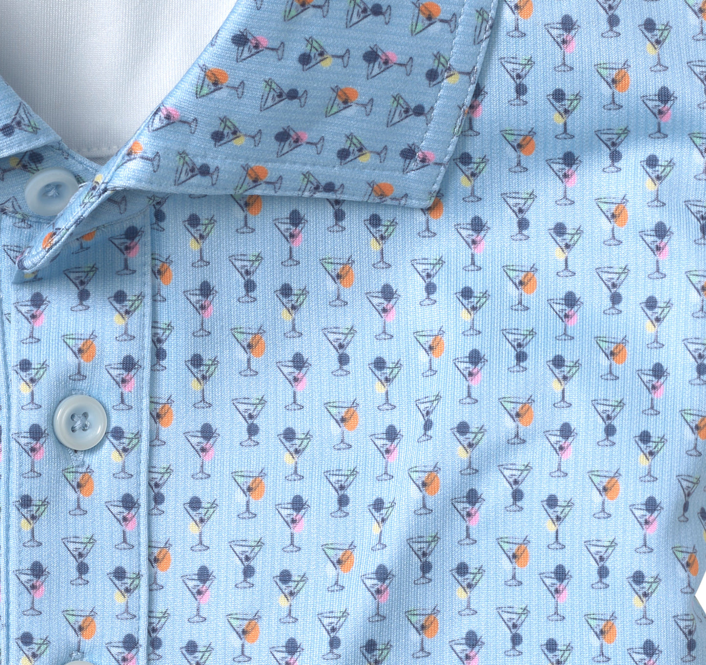 XC4 Performance Martini Print Polo