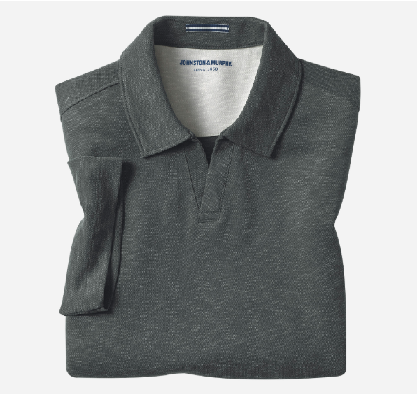 Johnston & Murphy Slub Polo