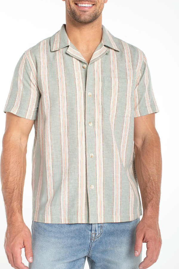 Camp Shirt-Sage Clay