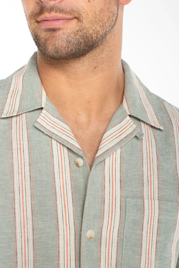 Camp Shirt-Sage Clay