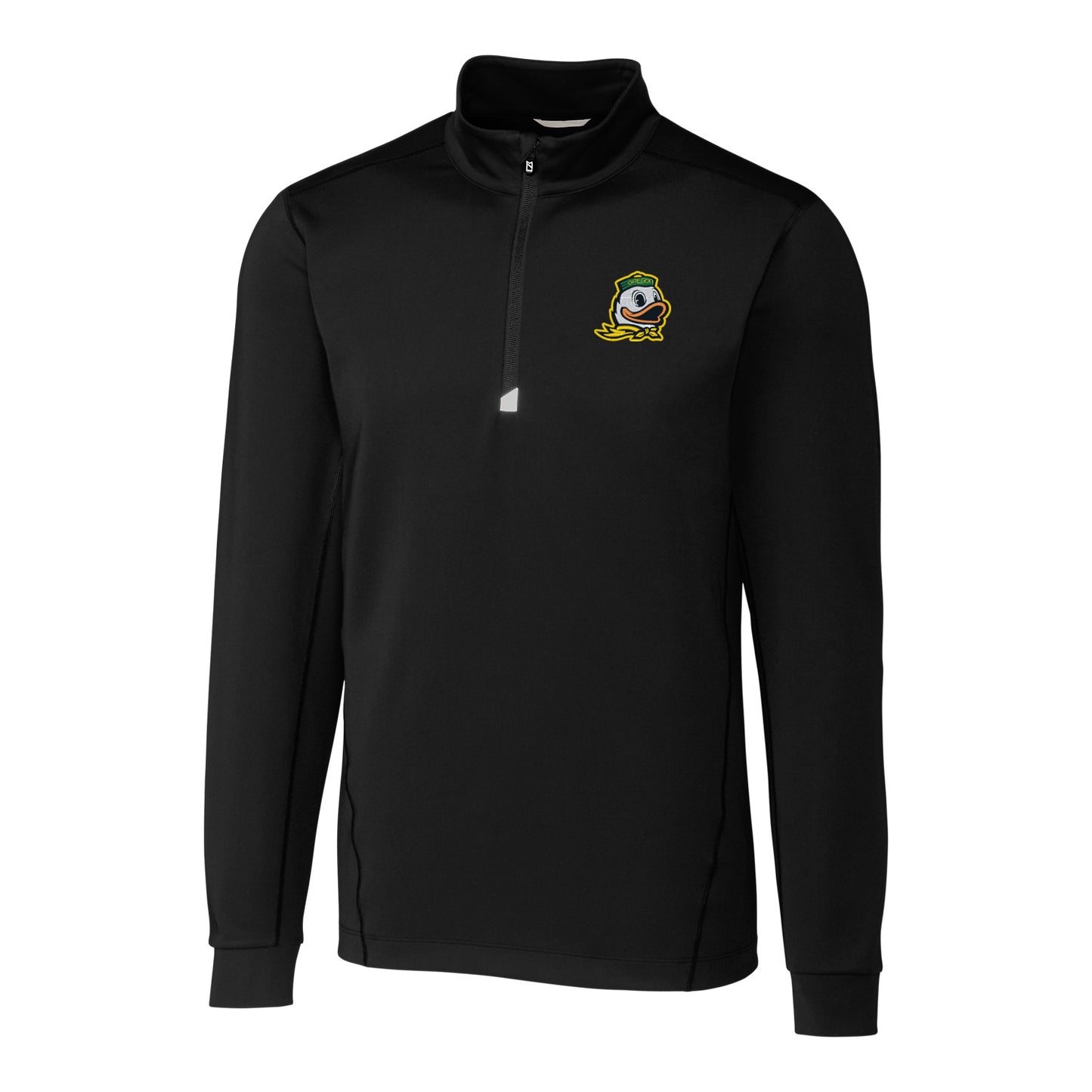 Oregon Ducks 1/4 Zip Traverse Pullover - Cutter & Buck
