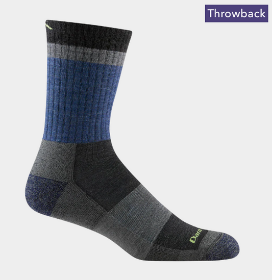 dy Darn Tough Stripe Micro Crew Lightweight Hiking Sock