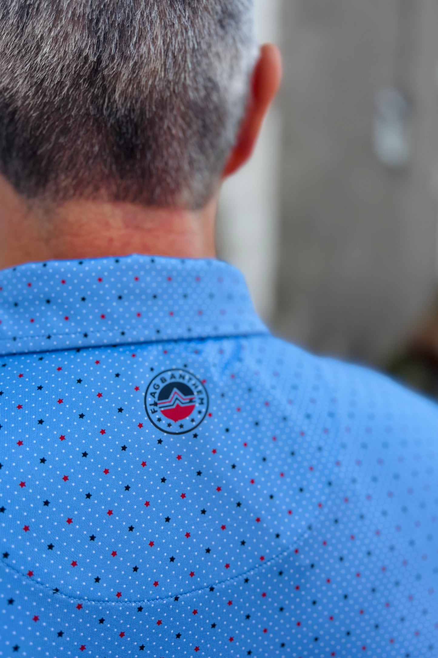 Montrose Star and Dot Polo