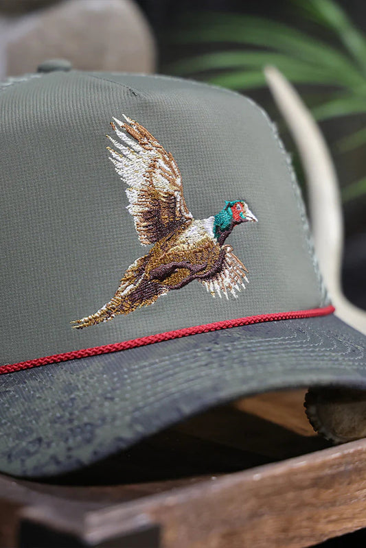 Pheasant Upland 5-Panel Trucker Rope Cap