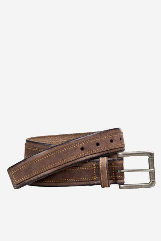 Suede Overlay Belt