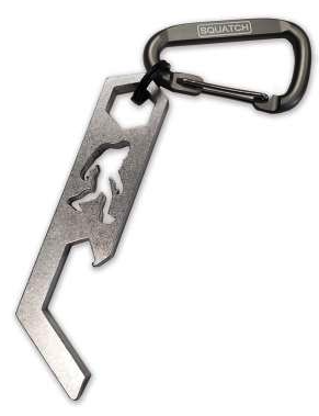 Bigfoot Bottle Opener with Carabiner