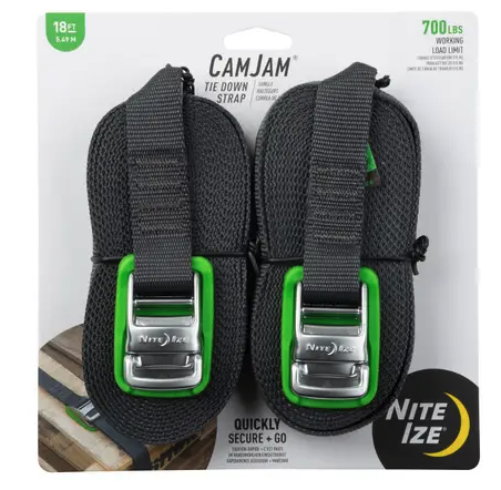 CamJam® Tie Down Straps