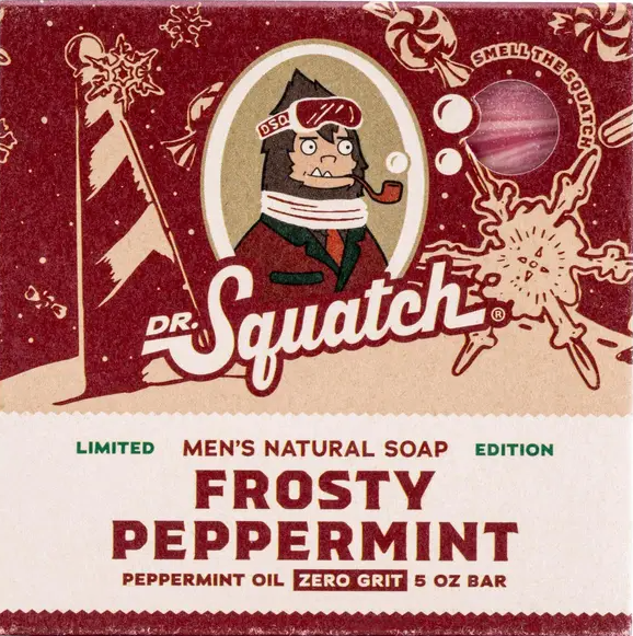 Frosty Peppermint Bar Soap
