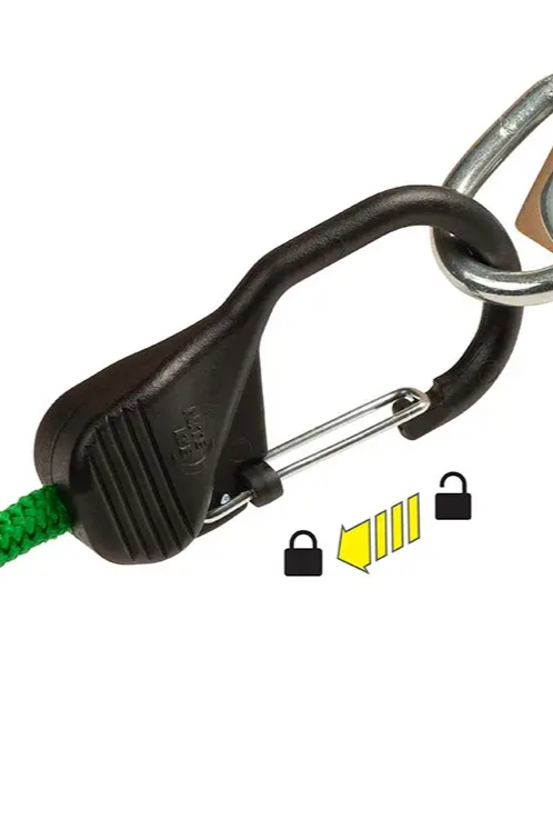 SlideLock® Carabiner Bungee
