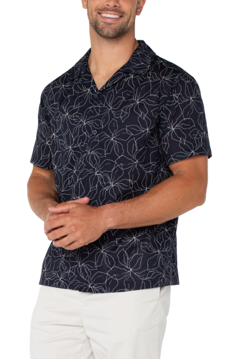 S/S Button Up Camp Shirt