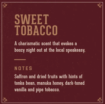 18.21 Sweet Tobacco Car & Air Freshener
