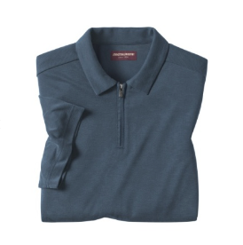 Vintage Birdseye Zip Polo