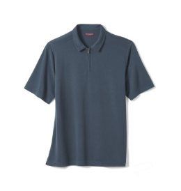 Vintage Birdseye Zip Polo