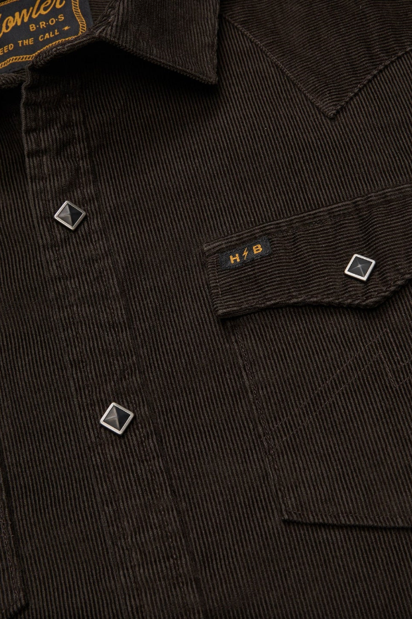Banning Corduroy Snapshirt