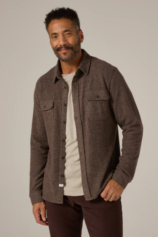Generation Long Sleeve Shirt - Walnut