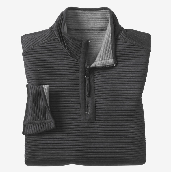 Reversible Channel 1/4 Zip