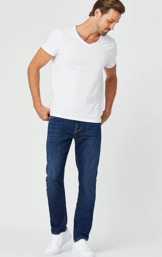 Zach Denim-Dark Rinse Feather Blue