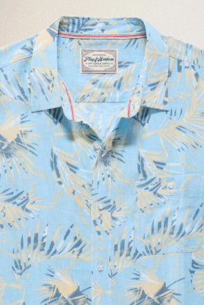 Munford Palm Print Shirt