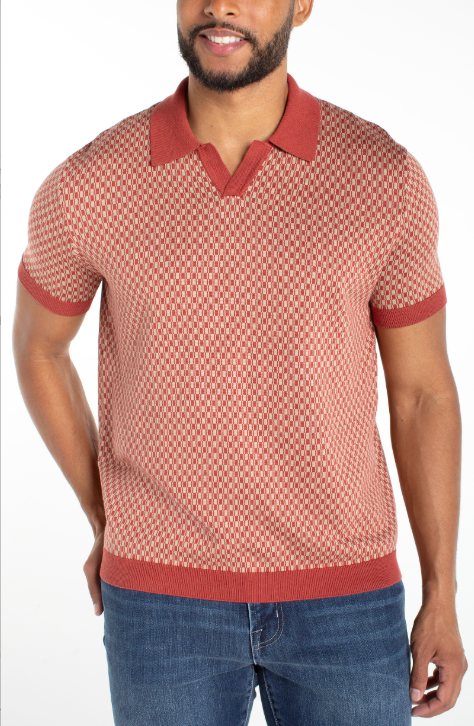 Johnny Collar Sweater Polo