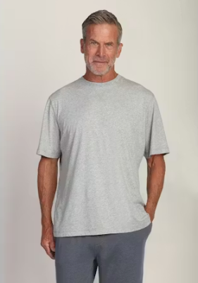 S/S Contrast Stitch Crew