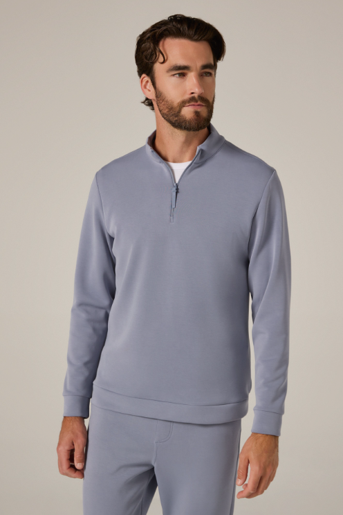 Rev Quarter Zip Pullover - Thundercloud