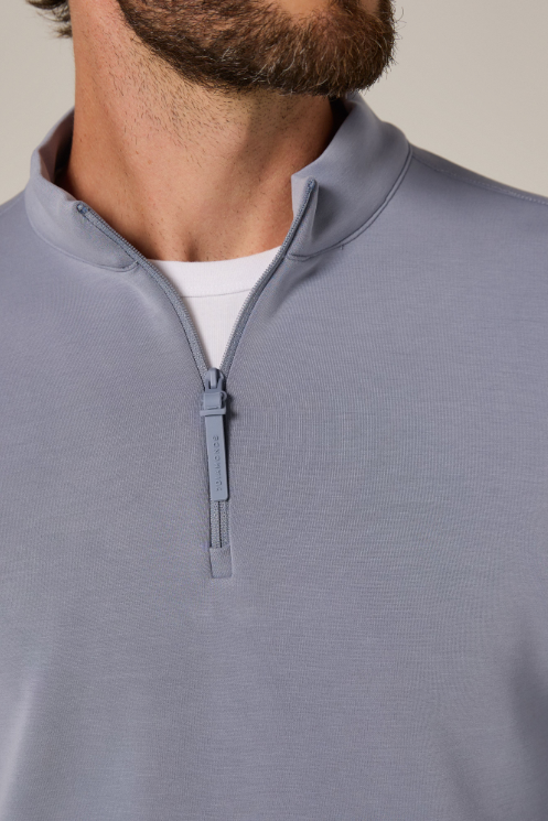 Rev Quarter Zip Pullover - Thundercloud