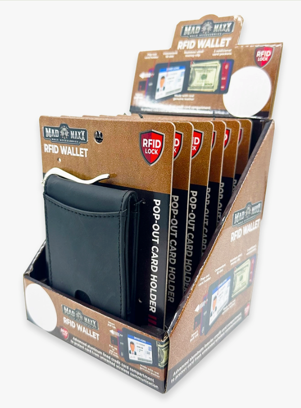 Mad Maxx Leather RFID Wallet