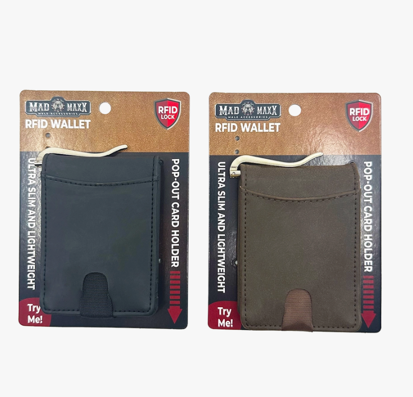 Mad Maxx Leather RFID Wallet