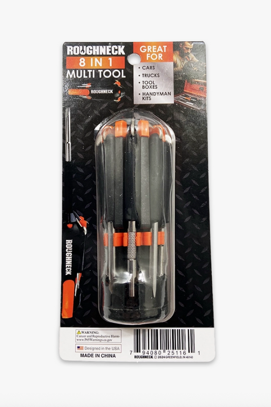 8 In 1 Multi Tool W/ Light