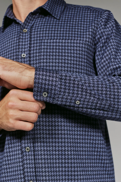 Generation Houndstooth Knit Shirt
