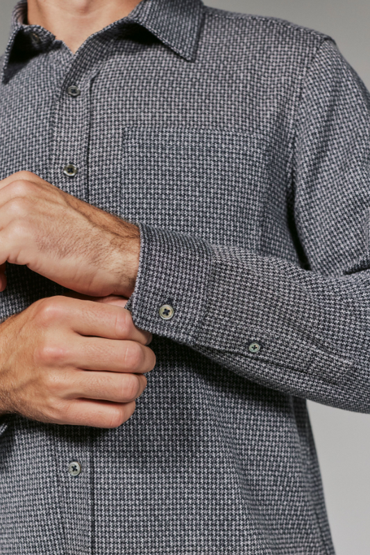 Generation Houndstooth Knit Shirt