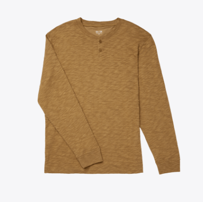 Slub Jersey Henley