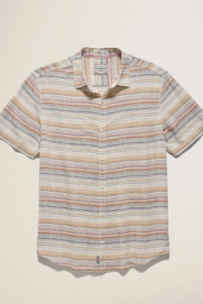 Striped short-sleeve shirt 