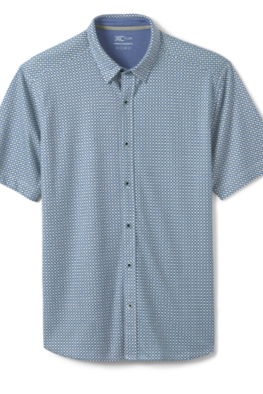 XC Flex® Short-Sleeve Print Knit Shirt